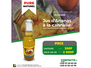 Jus d'ananas à la cannelle